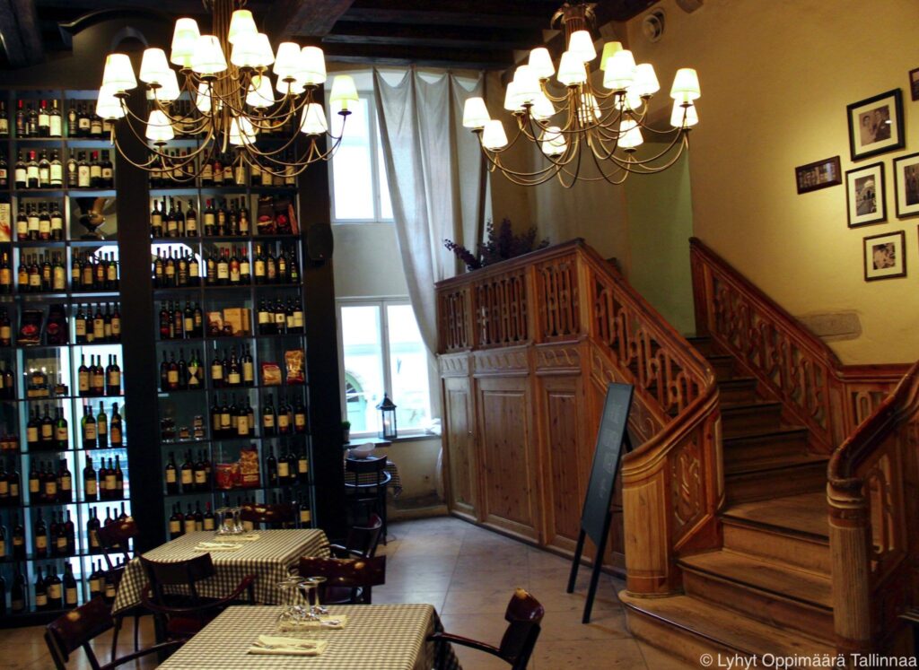 Tallinnan Ravintola La Bottega 9