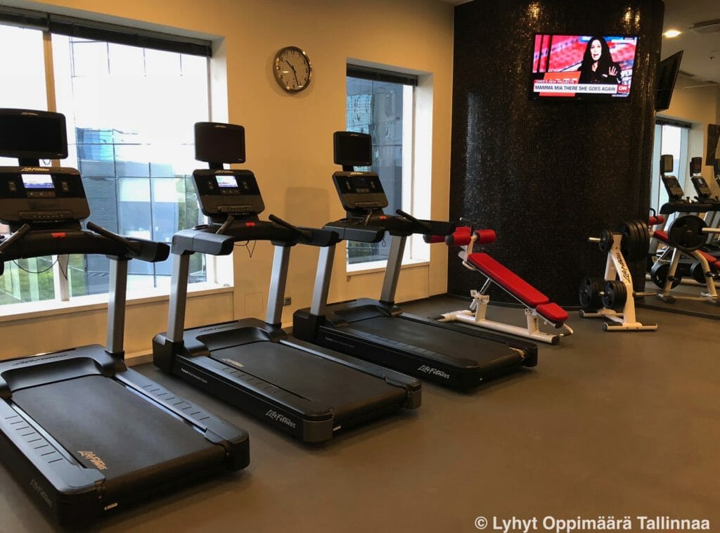 Hotelli Swissotel Tallinn Kuntosali 1